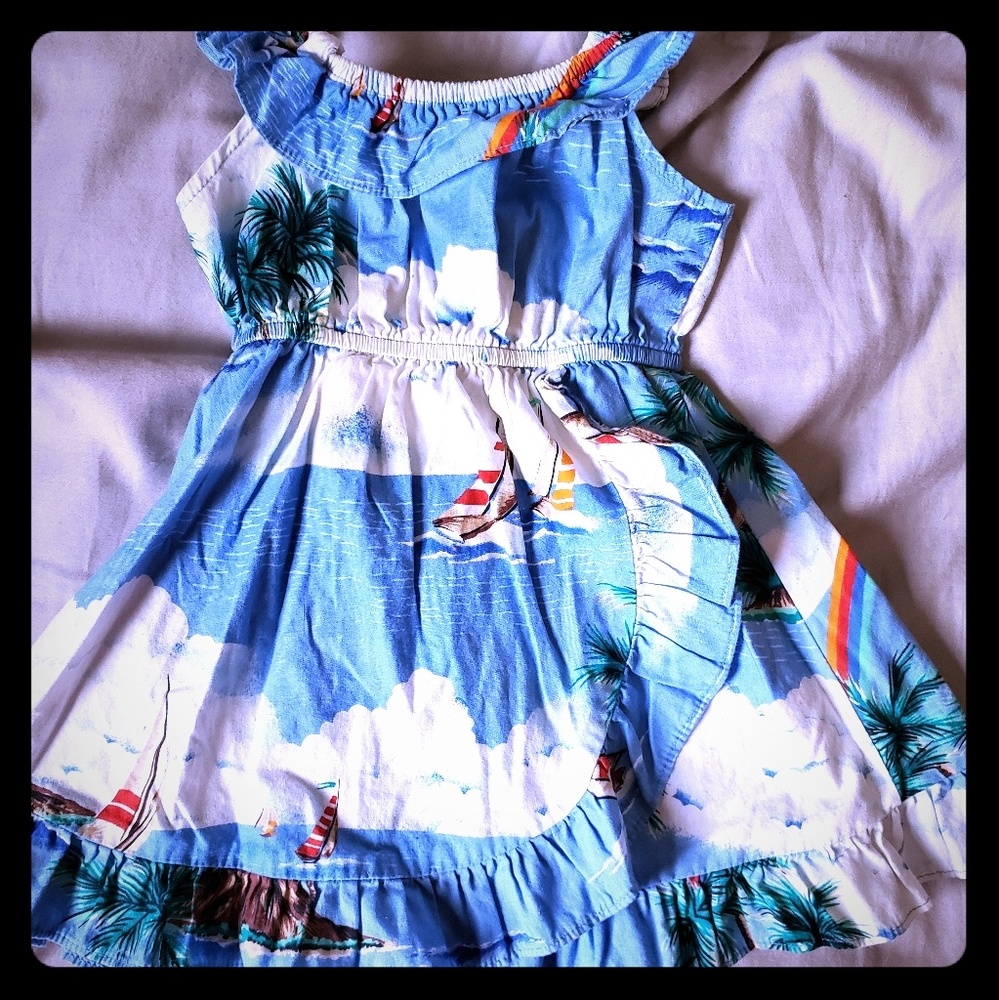 2t Hawaiian dress